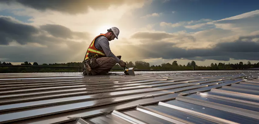 Commercial Roof Restoration in Maywood