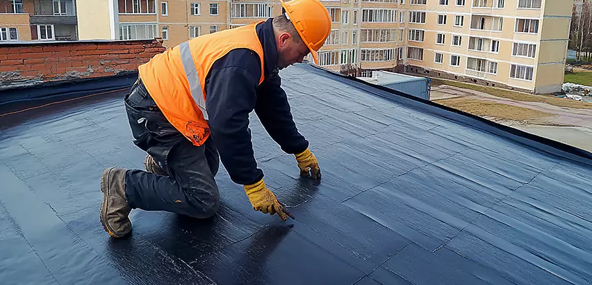 EPDM RV Roof Replacement in Maywood