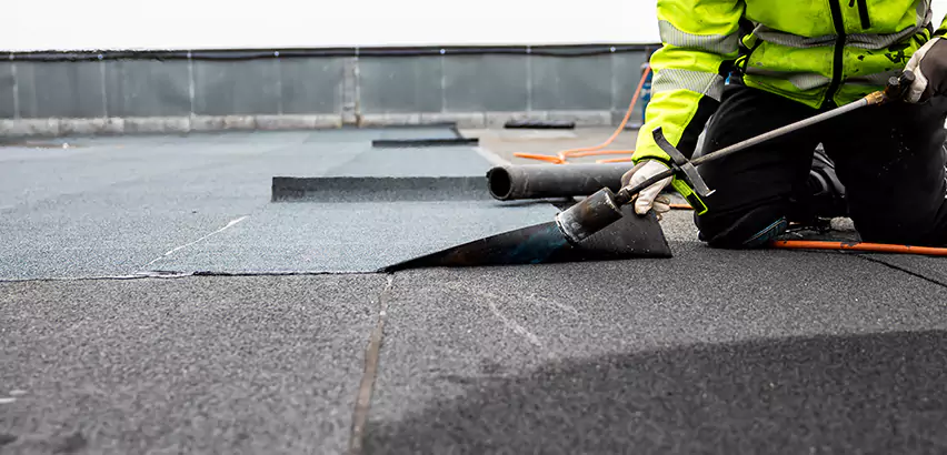 Residential Flat Roof Repair in Maywood