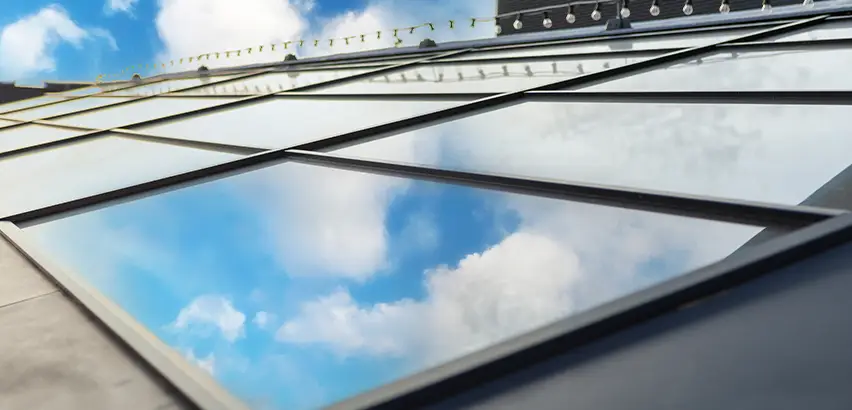 Flat Roof Skylight Installation in Maywood